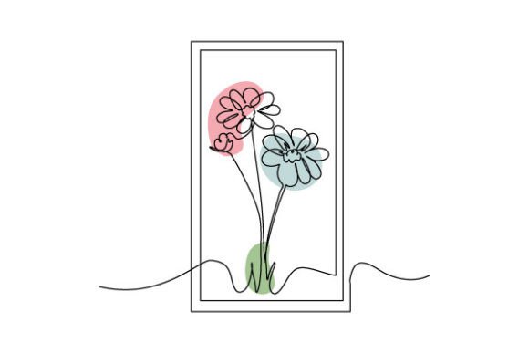 Beautiful Home Decoration, Flowers 7: A Graphic Asset for Modern Branding