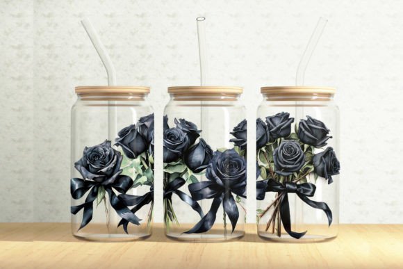 Black Roses Graphic for Bold Branding