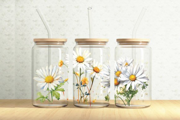 Daisy Flowers Graphics for Local Branding