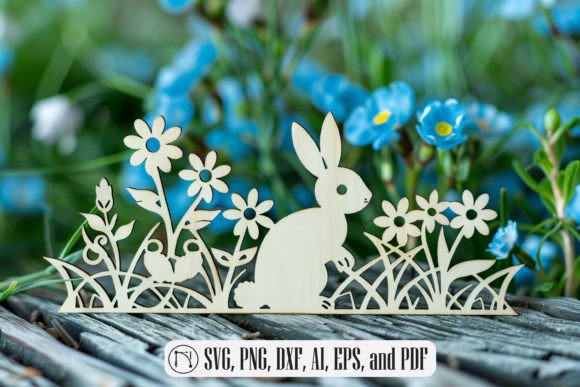 Laser Cut Spring Garden SVG for Etsy