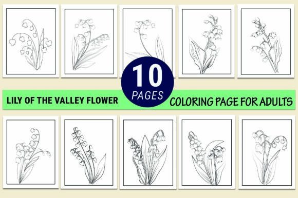 Lily of the Valley Flower Graphics for Content Publishers